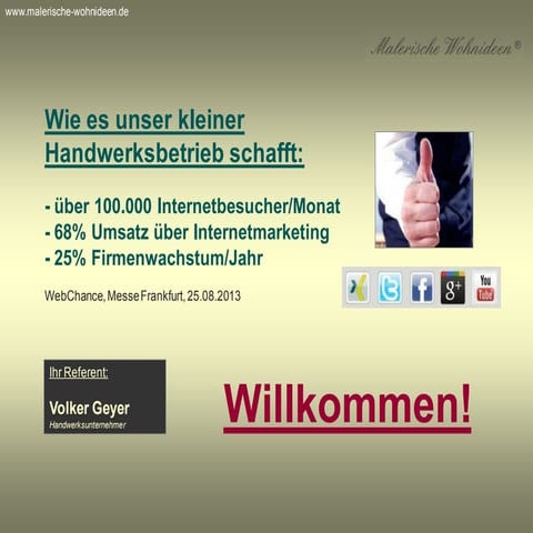 Die eCommerce Strategie von Malerische Wohnideen 