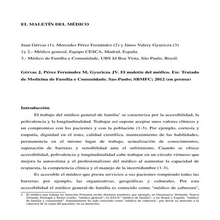 Maletín del médico