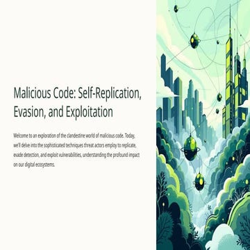 Malicious-Code-Self-Replication-Evasion-and-Exploitation.pptx
