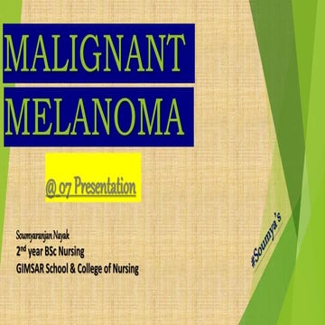 Malignant melanoma (By#07)