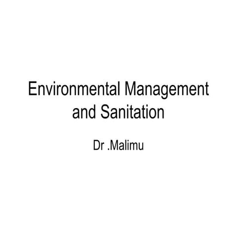 Malimu environmental management and sanitation md3 17 4-07