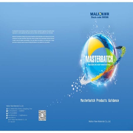 MASTERBATCH NEGRO B1600 TDS | PDF