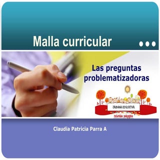 Malla curricular Preguntas Problema...