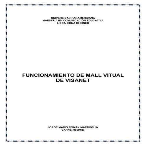 Qué es visanet | DOC