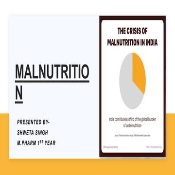Malnutrition  