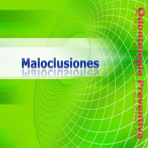 Maloclusiones