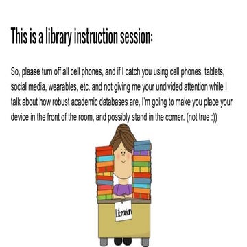 Escape! Using an escape room game to teach library resources. | PDF