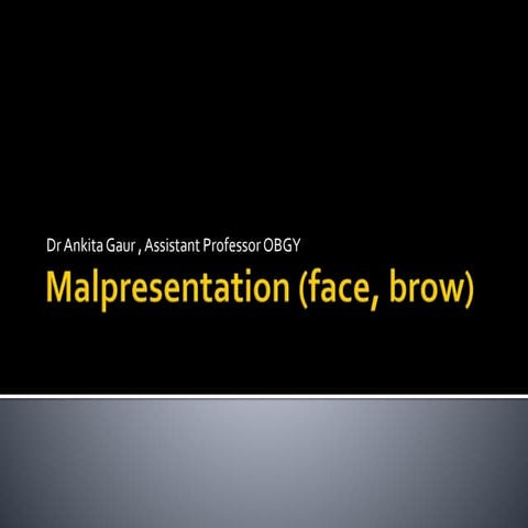 malpresentationfacebrow-170507205628.pptx
