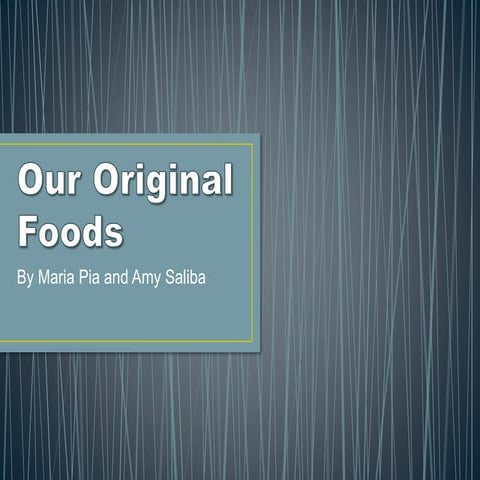 Maltese original foods