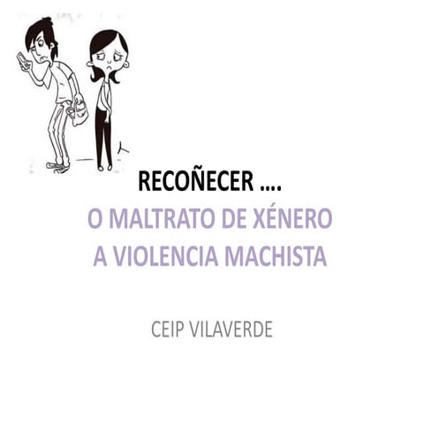 Maltrato de xénero na adolescencia