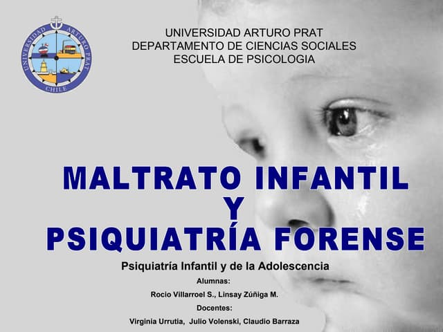 Maltrato Infantil Y Psquiatria Forense