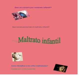 Maltrato infatil