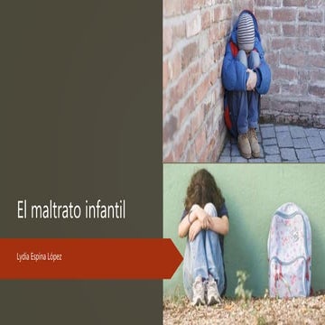 Maltrato infantil. 