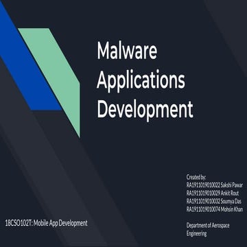 Malware Applications Development.pptx