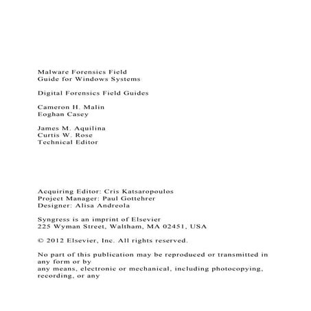 Malware Forensics FieldGuide for Windows SystemsDigi.docx
