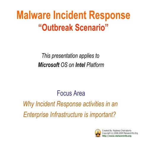 Malware Incident Response
