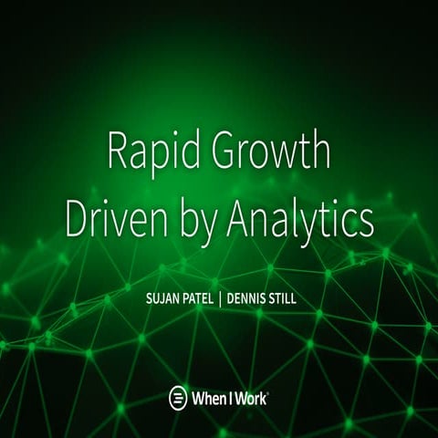 Rapid Growth Driven by Analytics
