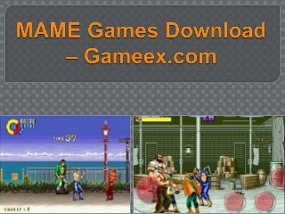 Mame games download - gameex.com