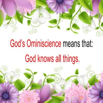 God's Omniscience