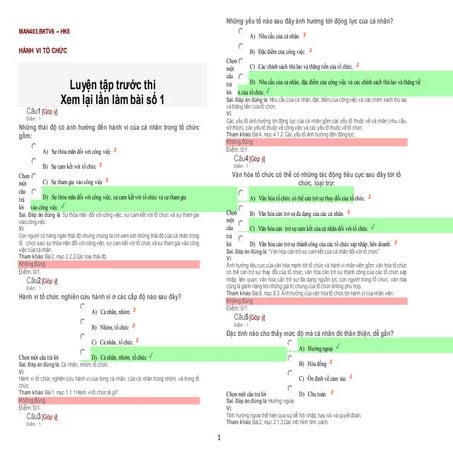 Man403 - Hành Vi Tổ Chức (LTTT)