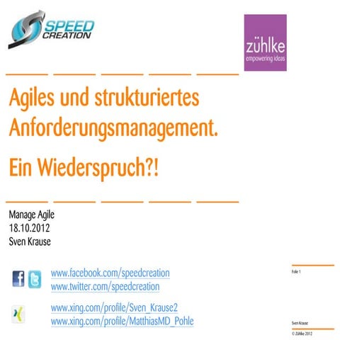Manage Agile Krause 20121018 Handout