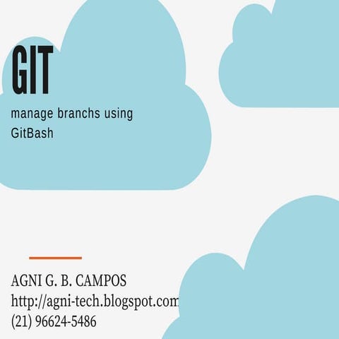 Modelo de branches e GitFlow | PPTX