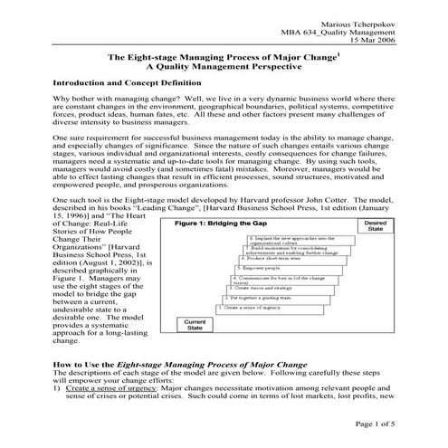 Manage Change Mini Tutorial Mt  2