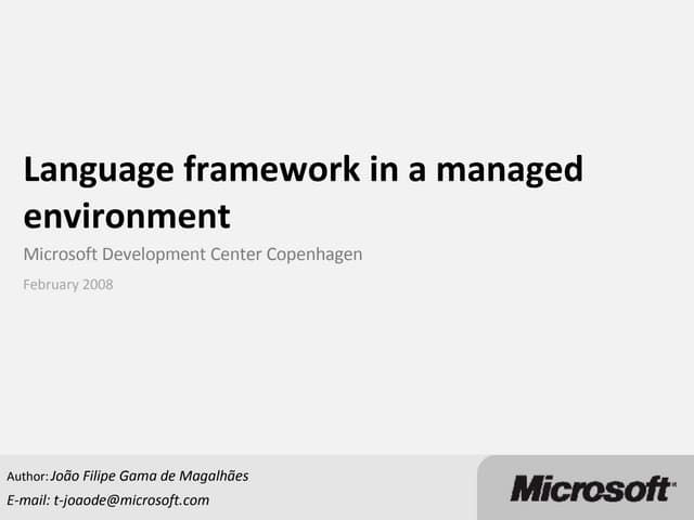 Managed Compiler