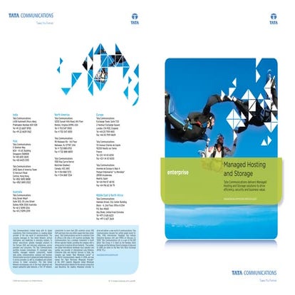 Managed Hosting and Storage