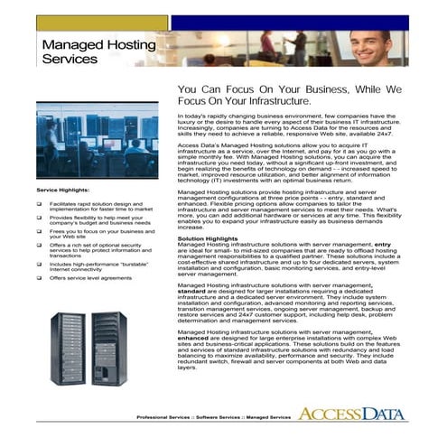 Managed Hosting Services