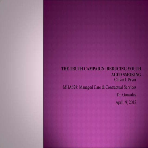 Managed care power point assign