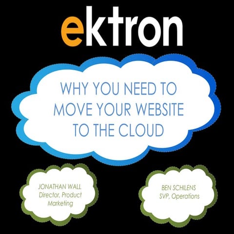 Why You Need to Move Your Website to the Cloud