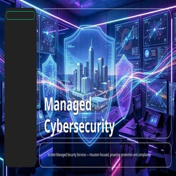 ScoNet Reliable Managed IT Services in Houston for Secure and Scalable ...