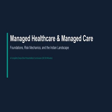 Major health financing model | PPT