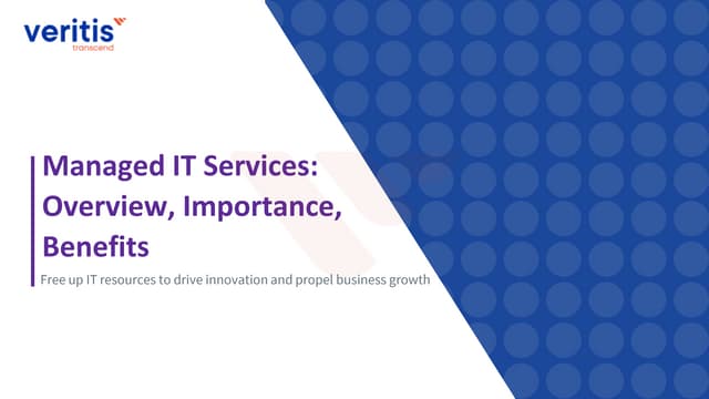 Managed IT Services: Overview, Importance, Business Benefits