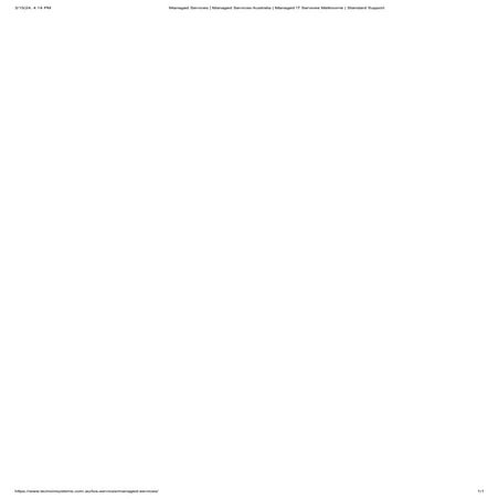 Managed It Support Melbourne | Techom Systems