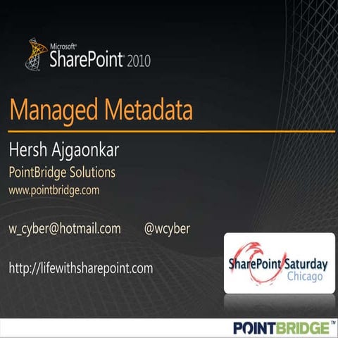 Managed Metadata SPS 062011