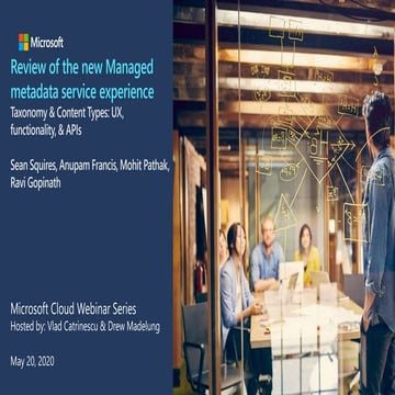 Review of the new Managed Metadata experience in SharePoint Online