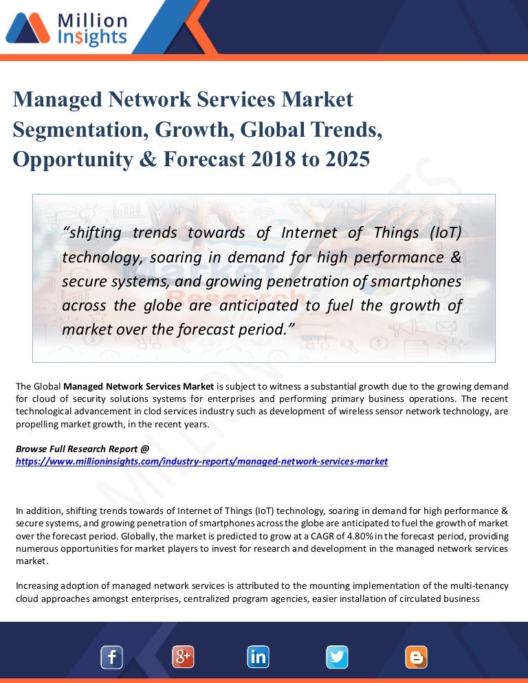 Managed Network Services Market 2025 Industry Outlook