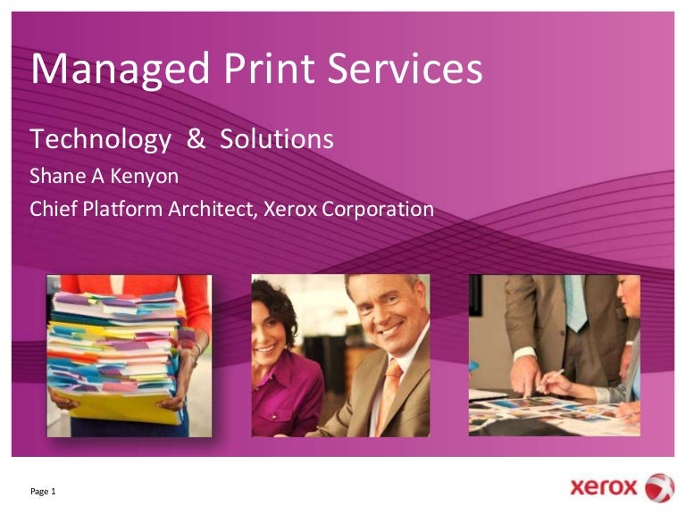 xerox managed it services