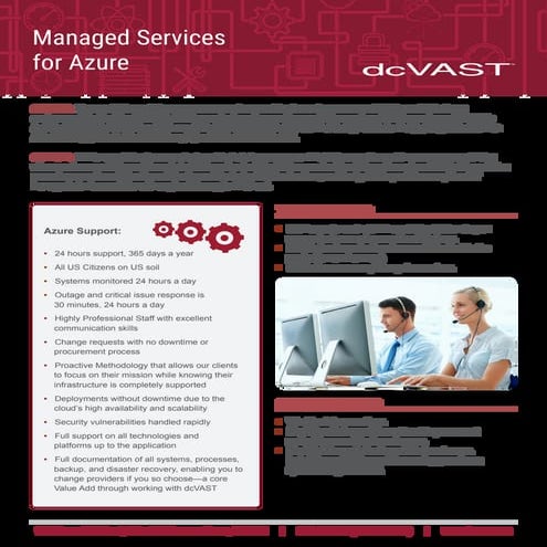 Managed Services for Microsoft Azure