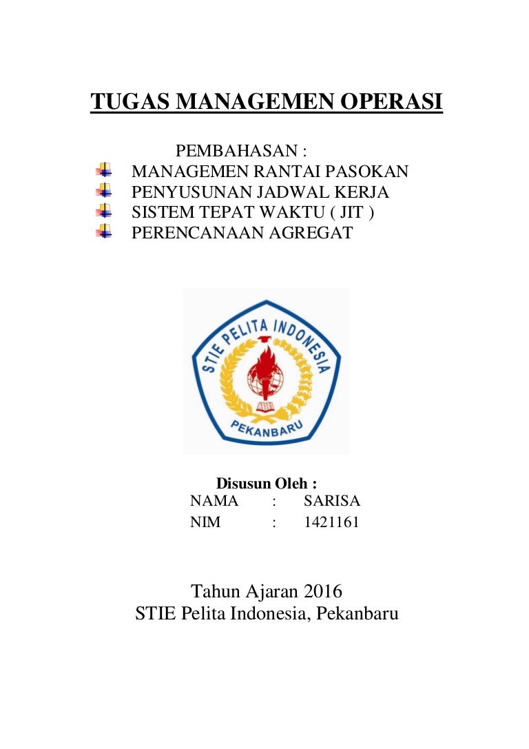 Managemen Operasi