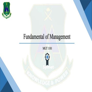 Management