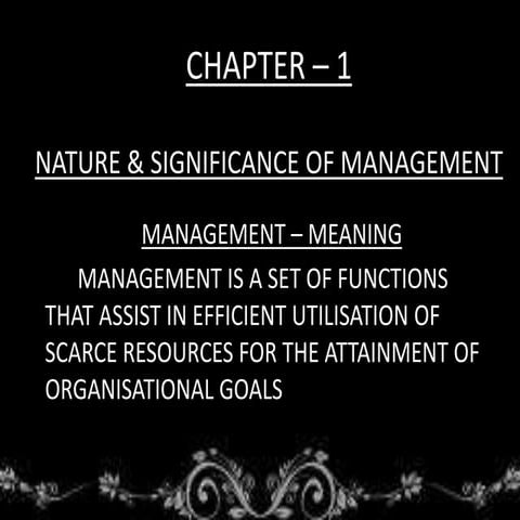 Management