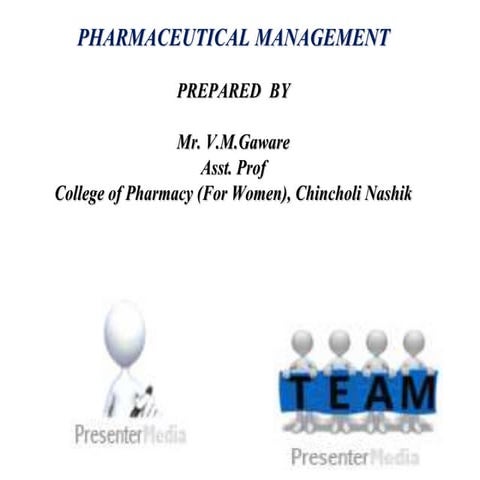 Pharmaceutical Management