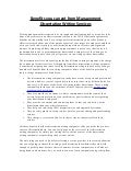 Dissertation thesis on management training
