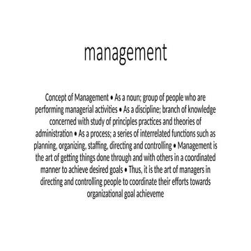 Basic management skills | PPT