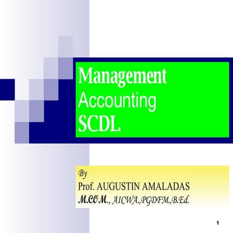 Management Accounting