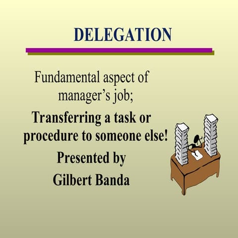 Management - delegation skills-sightsavers.ppt