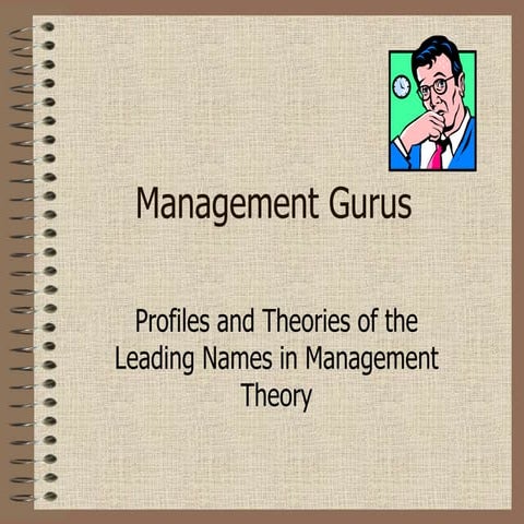 Management Gurus